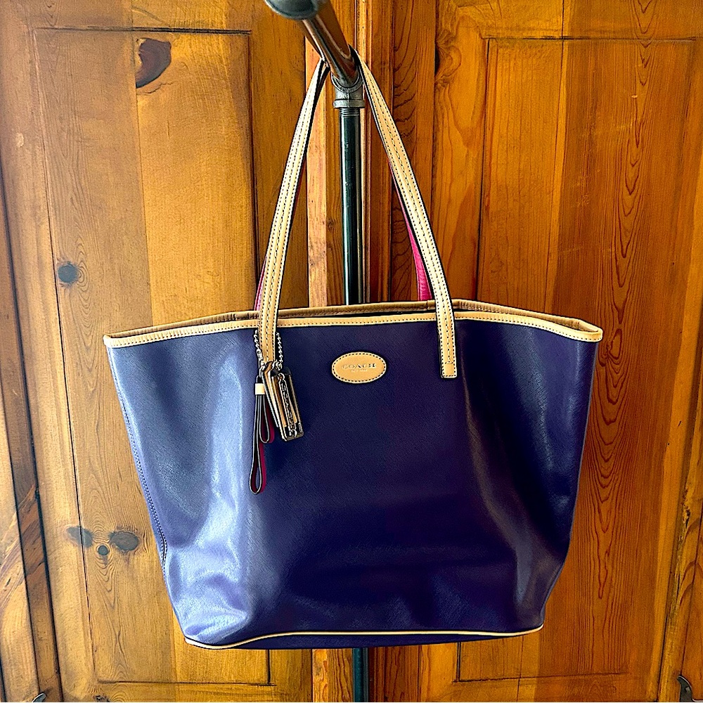 Coach Leather Tote